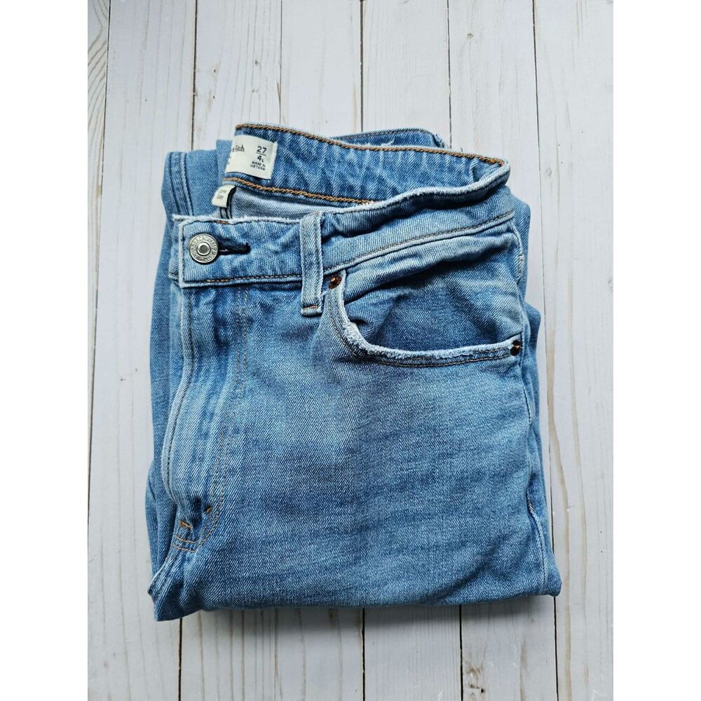 Y2K Abercrombie & Fitch Curve Love The Mom High Rise Jeans 27 4L